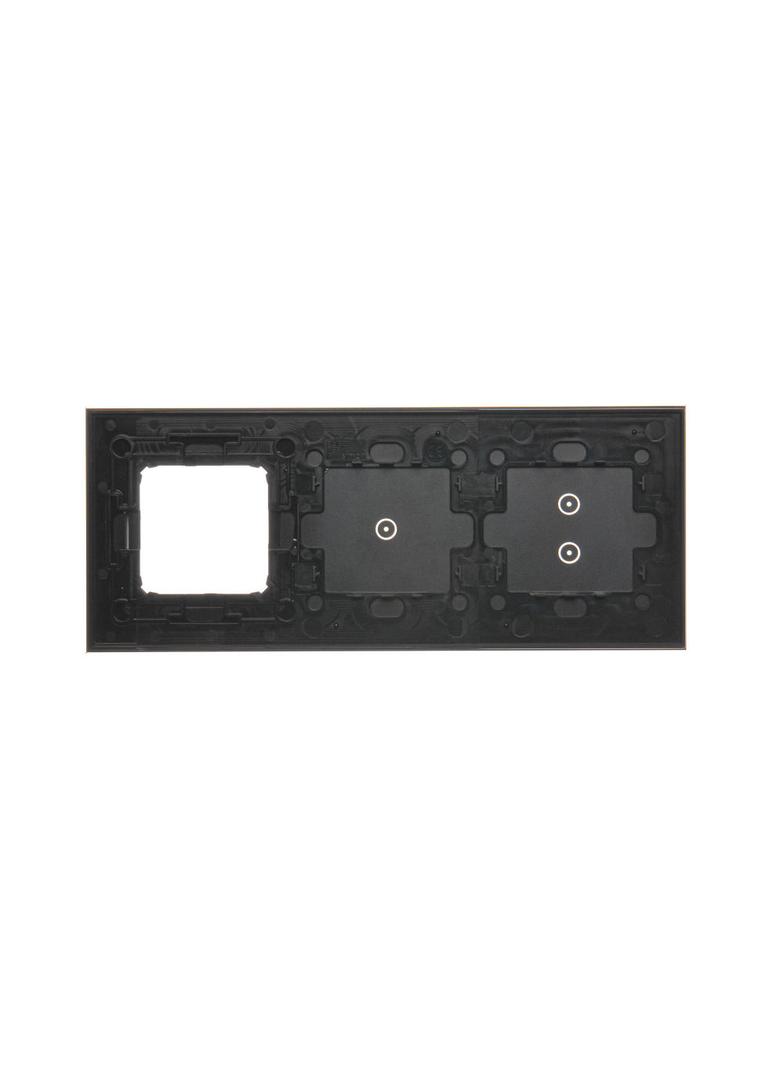 Simon 54 Touch Panel dotykowy S54 Touch 3 moduły 2 pola dotykowe pionowe + 1 pola dotykowe + 1 otwór na osprzęt S54 księżycowa lawa DSTR3310/74 KONTAKT