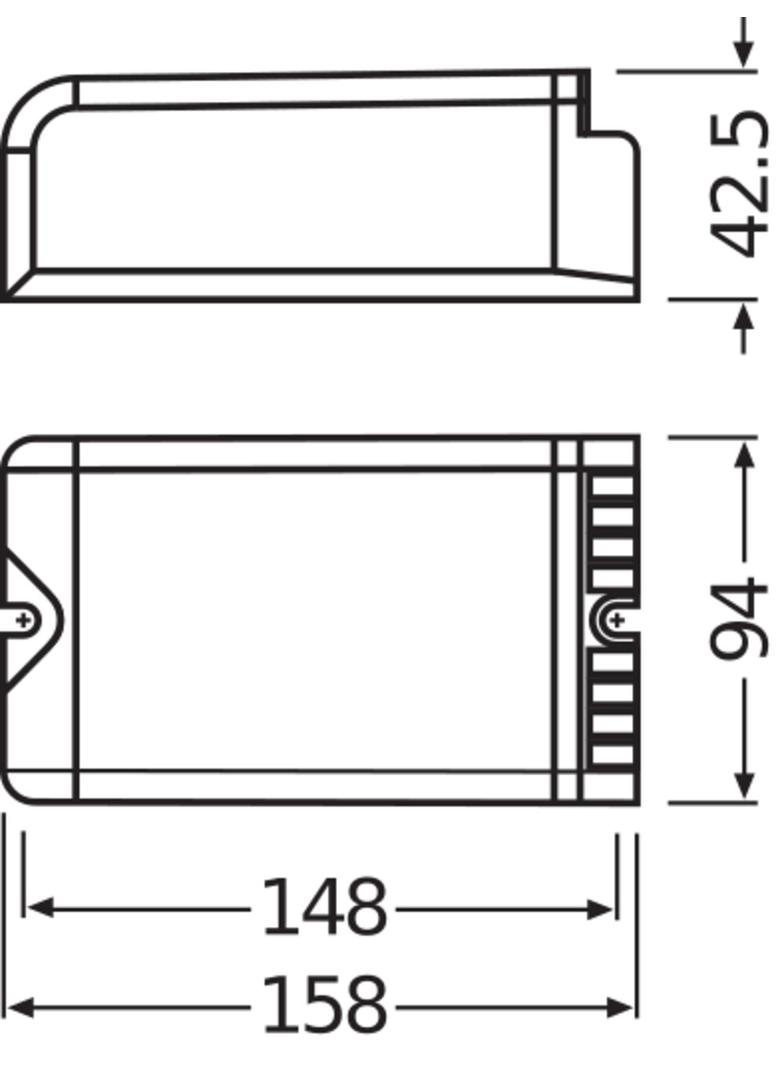 Statecznik elektroniczny PTo100/220-240 3DIM