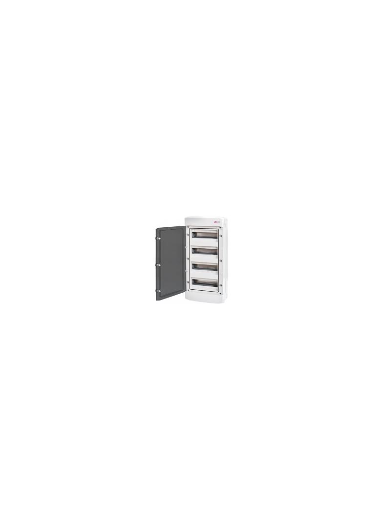 Rozdzielnica natynkowa 4x12 IP65 drzwi transparentne ECH-48PT-s 001100306 ETI