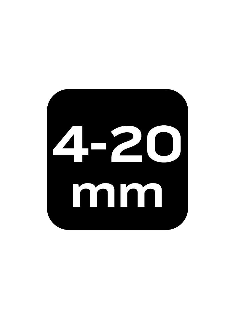 Fazownik 4-20 mm, HEX