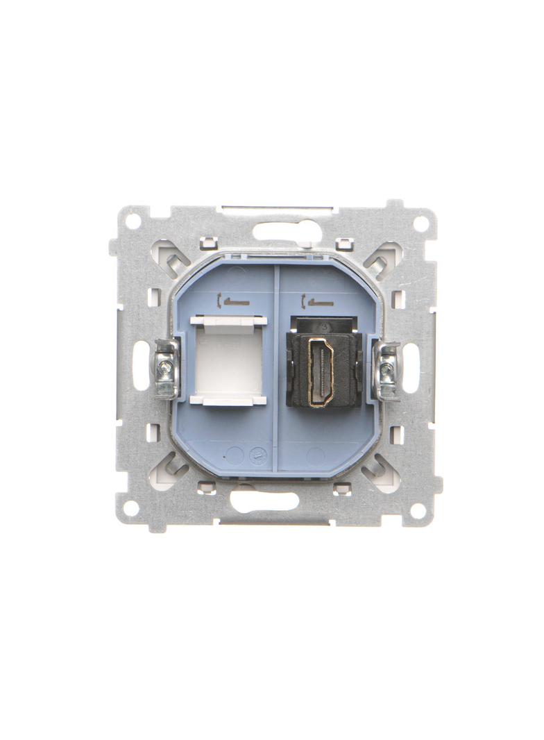 Simon 55 Gniazdo HDMI Biały mat TGHDMI.01/111 KONTAKT