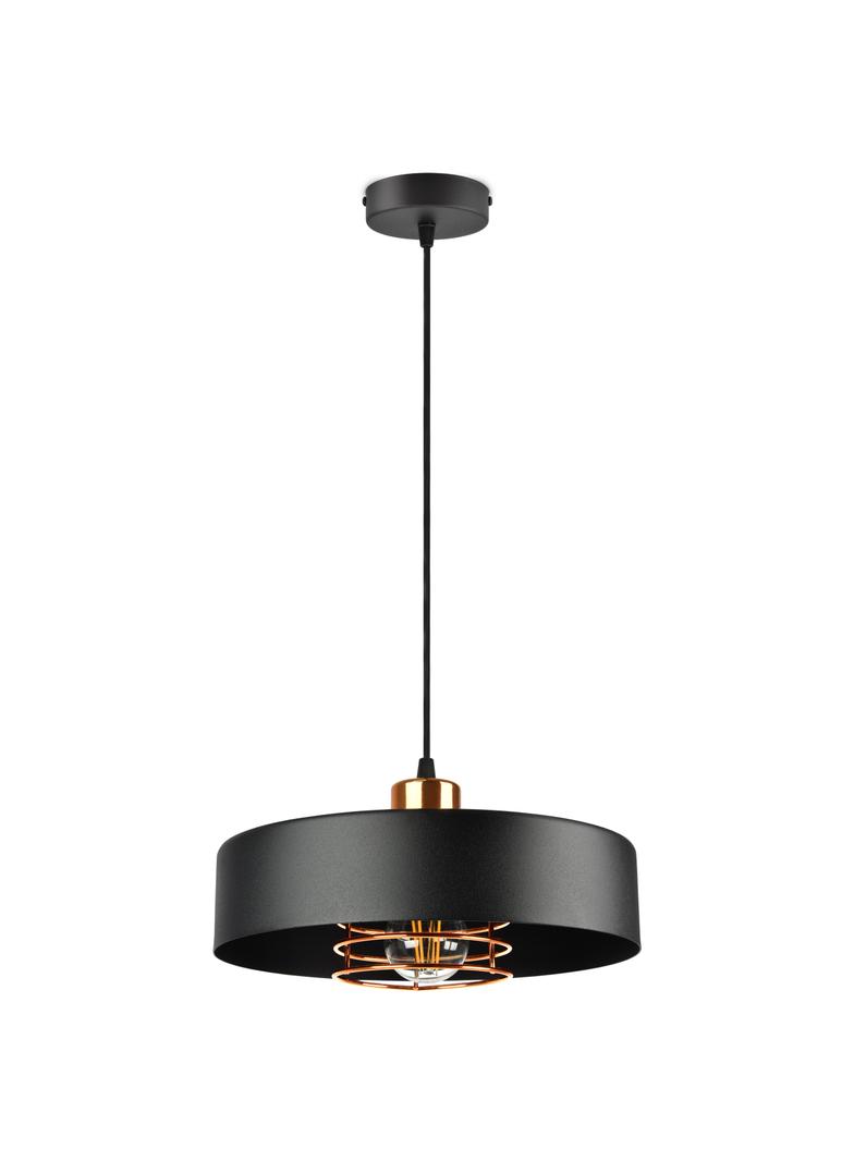 Chiro 1P E27 lampa wisząca max. 60W czarna AD-LD-6267BE27M ORNO