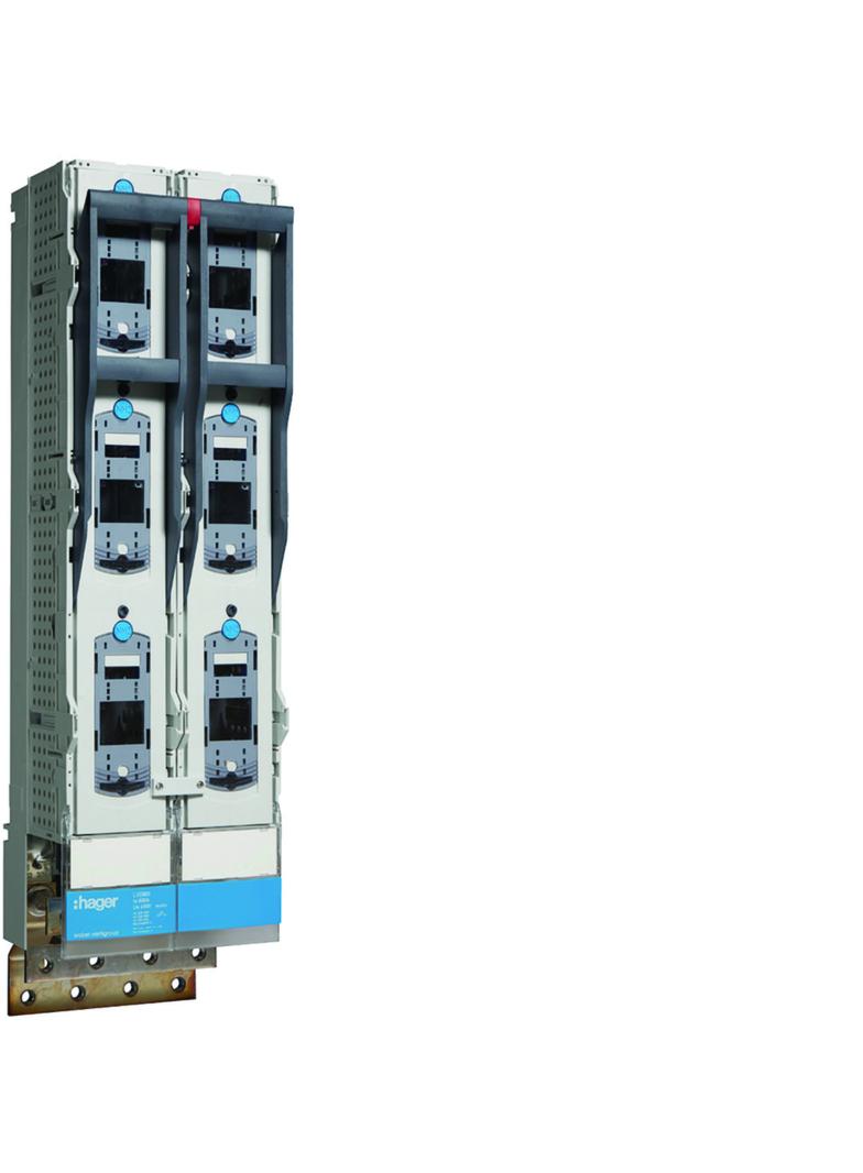 LV listwa bliźniacza NH2 3P 800A 690VAC szyny 185mm zac.śr.M12 LVDR800CPX HAGER