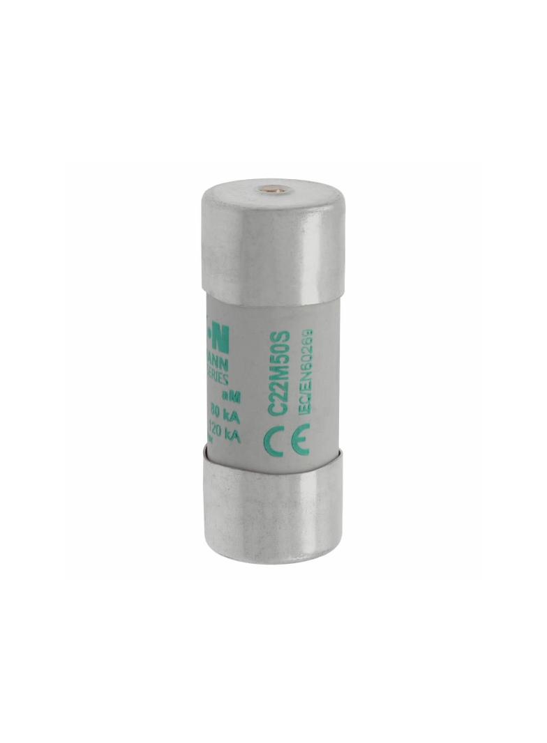 C22M50S Wkładka cylindryczna z wybijakiem 22x58 50A AM 690V AC C22M50S EATON