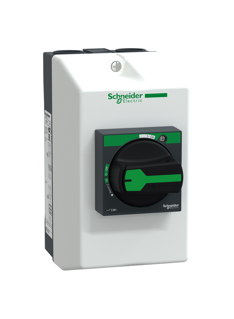 Pusta obudowa dla GV2L, GV2P Czarna rączka