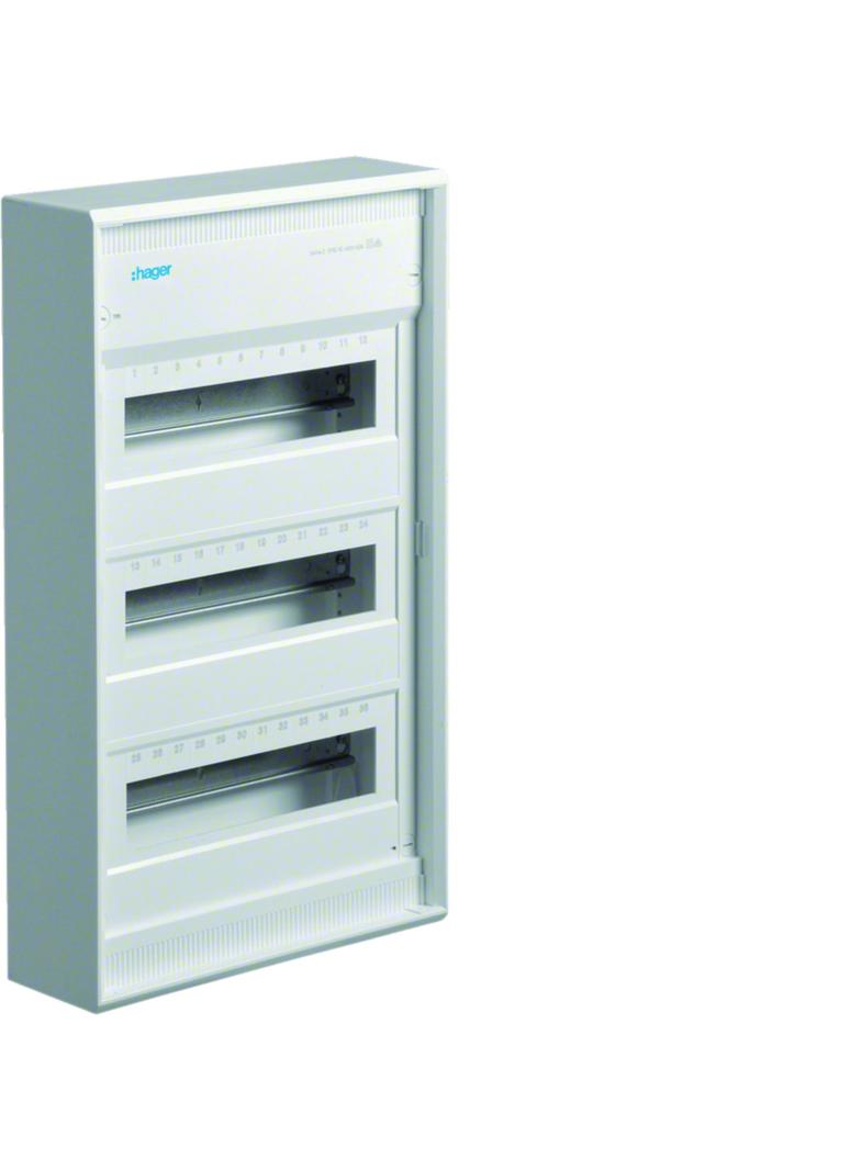 volta Rozdzielnica natynkowa 3x12 kl. II IP30 QC VA36BN HAGER