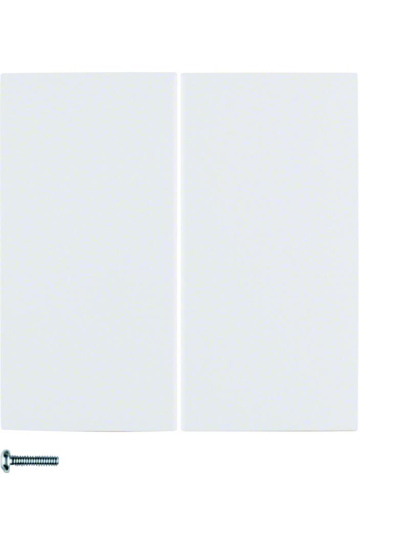 BERKER B.X/S.1 KNX RF quicklink Przycisk podwójny biały 85146189 HAGER