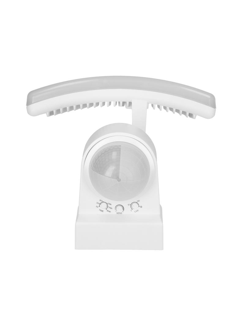Naświetlacz ogrodowy z PIR TOS LED 30W 2200lm IP65 4000K PC biały AD-NL-6148WLR4 ORNO
