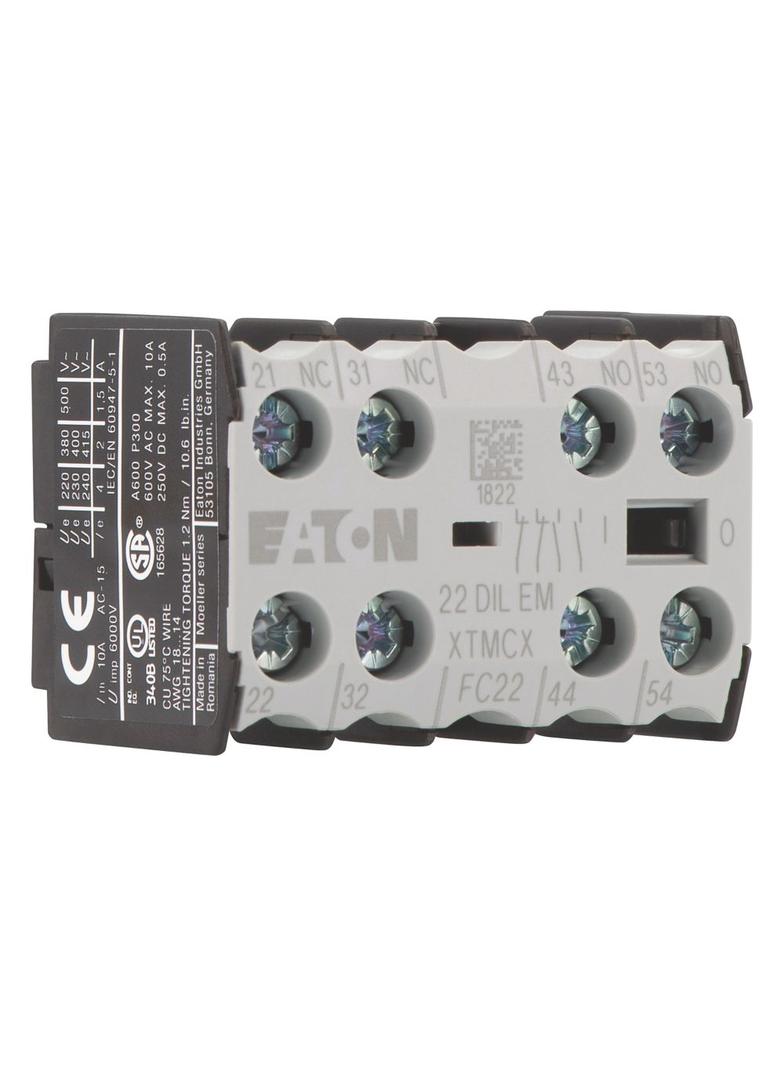 Styk pomocniczy 2Z 2R montaż czołowy 22DILEM 010112 EATON