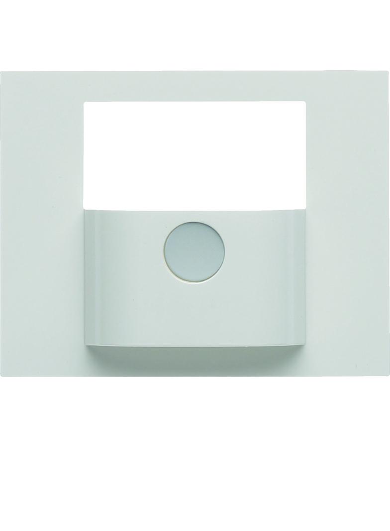BERKER KNX e/s K.x Płytka czołowa do modułu czujnika ruchu KNX biały połysk 80960479 HAGER
