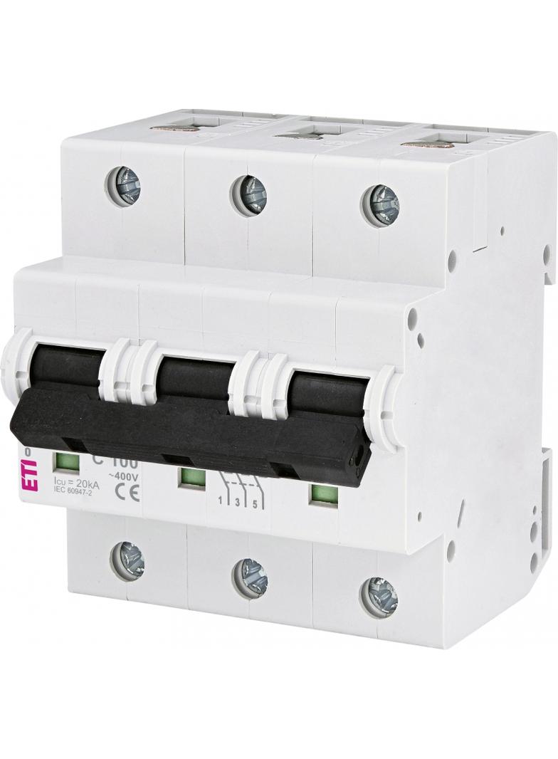 Wyłącznik nadprądowy MAT 10 3P C100A 002135732 ETI