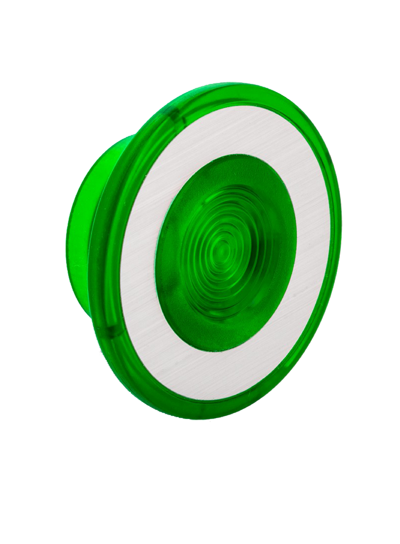 Harmony 9001K Grzybek dla podświetlanego przycisku 41 mm, zielony, otwór 30 mm