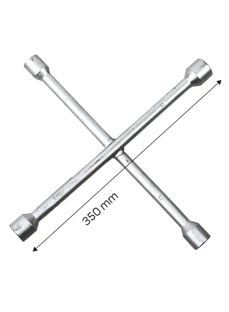 Klucz do kół krzyżakowy, 17 x 19 x 22 mm, 13, 16"