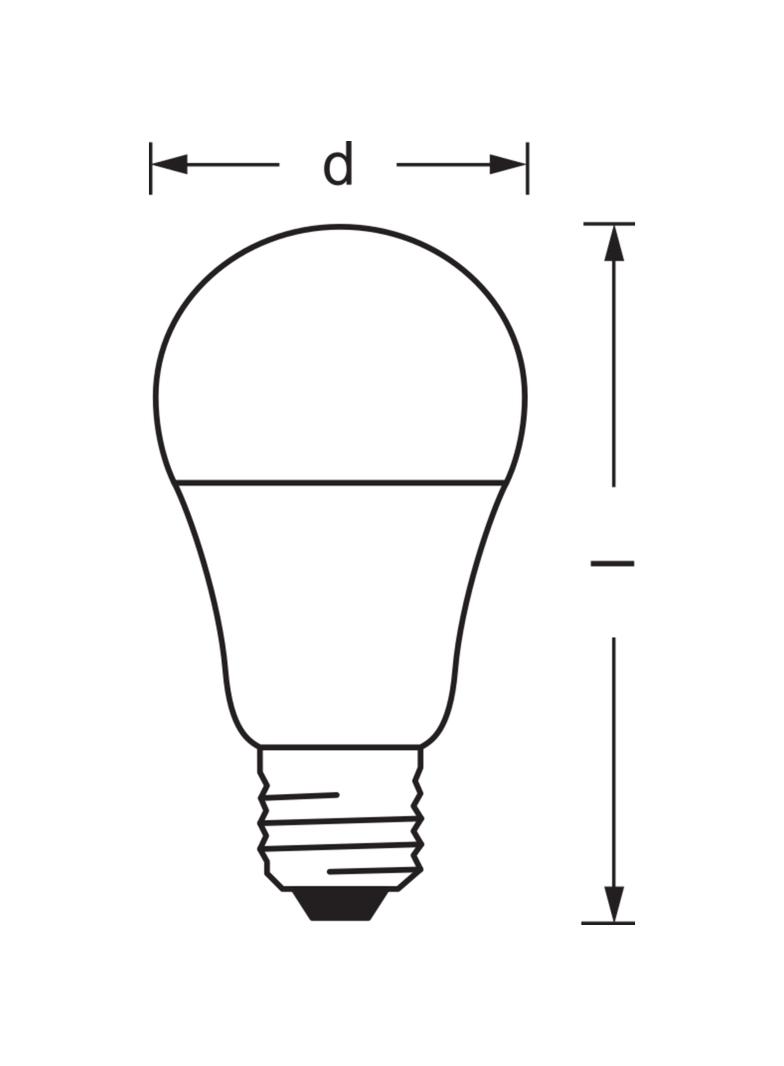 3PAK Żarówka LED E27 A60 9W 806lm CCT SMART+ WiFi ściemnialna 4058075485730 LEDVANCE