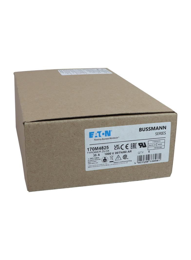 35A 1000V 00TN/80 aR INDICATOR FUSE Wkładka szybka 35A AC 1000V rozmiar 00 30x47x98 mm aR D 170M4825
