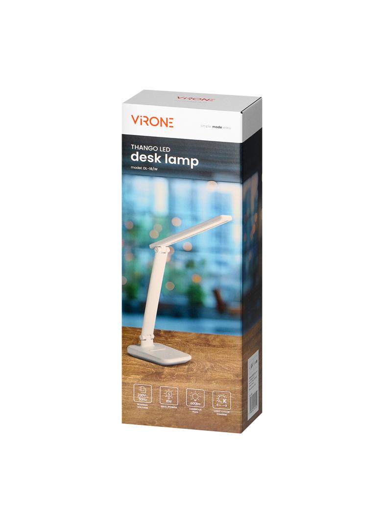THANGO LED, lampka biurkowa, 8W, 600lm, 3000-4000-6000K, zmiana barwy światła, funkcja ściemniania,