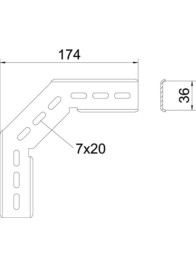MW 90/SL17, KĄTOWNIK NAROŻNY 90 VA-4301