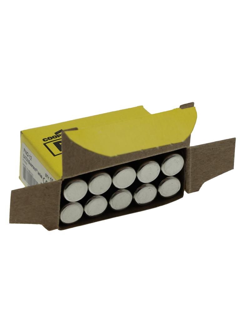 BUSS MIDGET FUSE 12A 600VAC zwłoczna 10,3 x 38,1mm FNQ-12 EATON