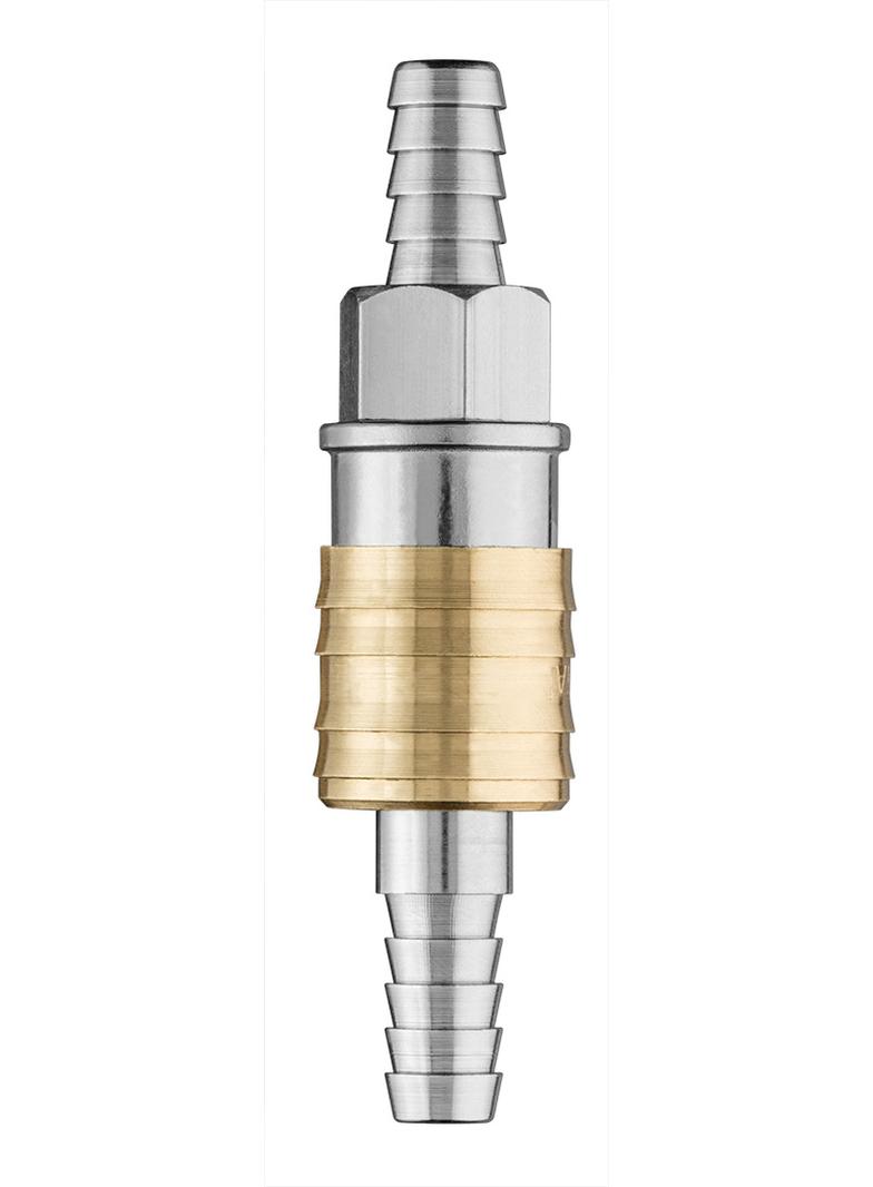 Szybkozłączka do kompresora z końcówką na wąż 10 mm
