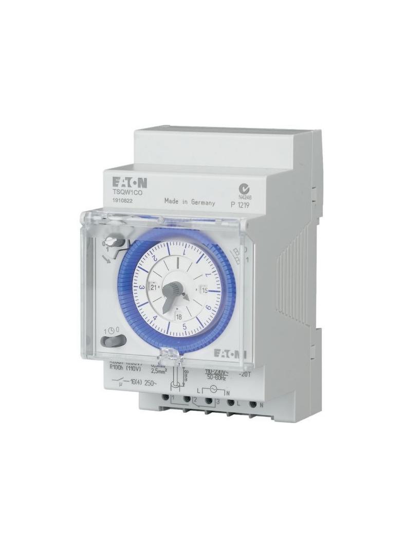 TSQW1CO Analogowy zegar sterowniczy tygodniowy 167392 EATON