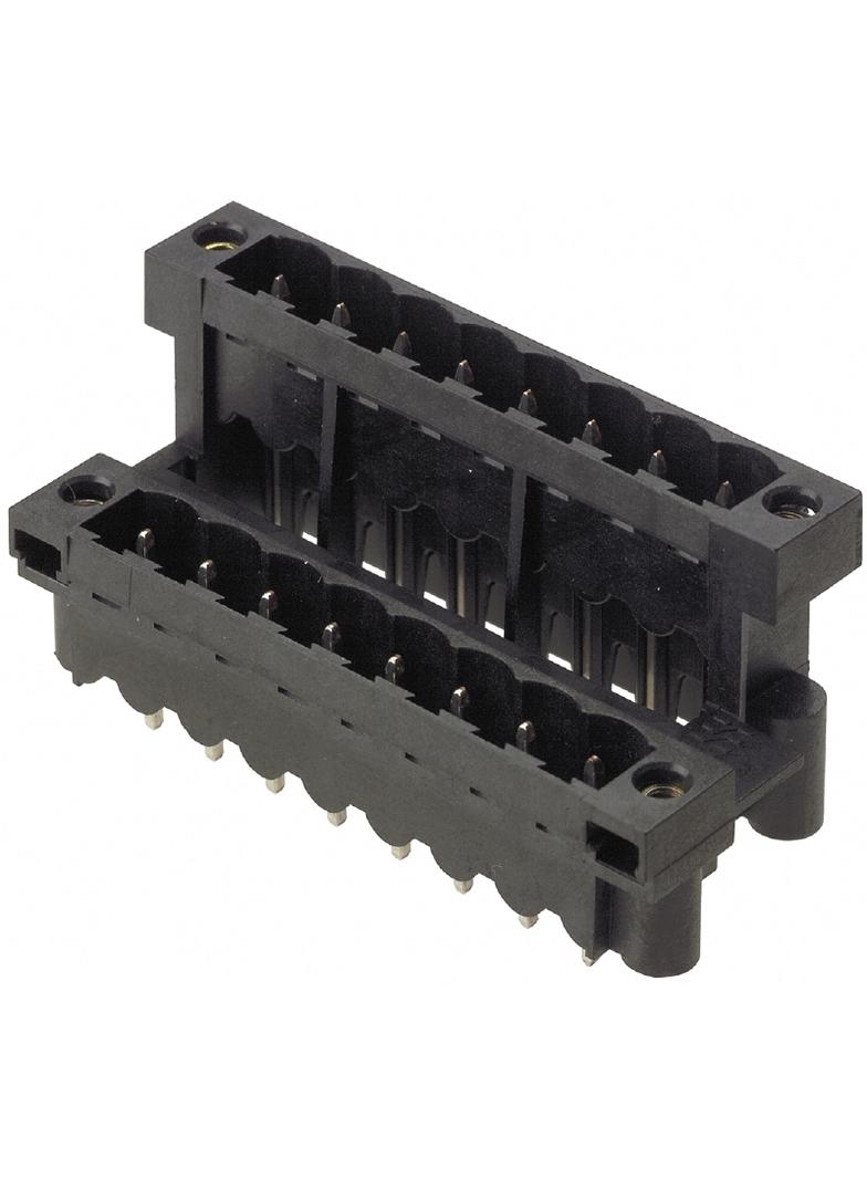 SLDV-THR 5.08/16/180F 3.2SN BK BX Wtyki PCB (złącza płyty), 5.08 mm, Liczba biegunów: 16, kąt odejścia: 180° /20szt./ 1828830000 WEIDMÜLLER