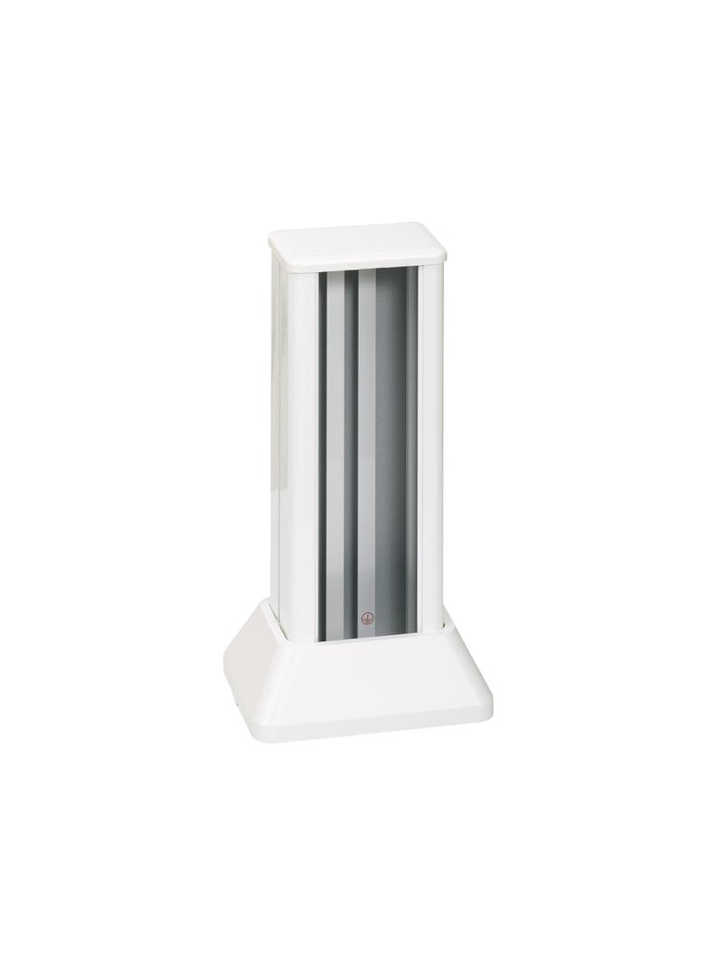 Simon Connect Minikolumna 1-stronna wys. 316mm 2-modułowa 4x K45 czysta biel ALC312/9 KONTAKT