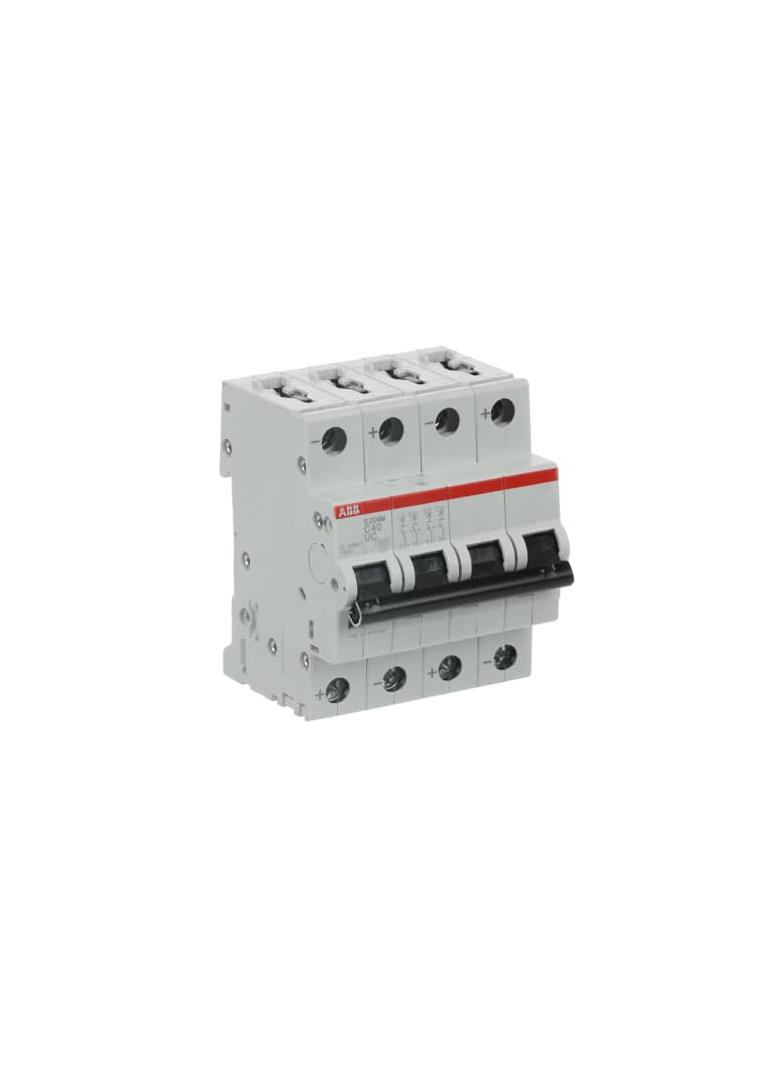 S204M-C40UC Wyłącznik nadprądowy 10kA AC/DC 4P C40A 2CDS274061R0404 ABB