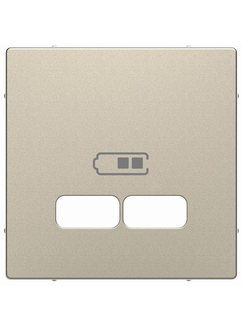 Pł. centr. do ładowarki USB piasek sah. MTN4367-6033 Schneider