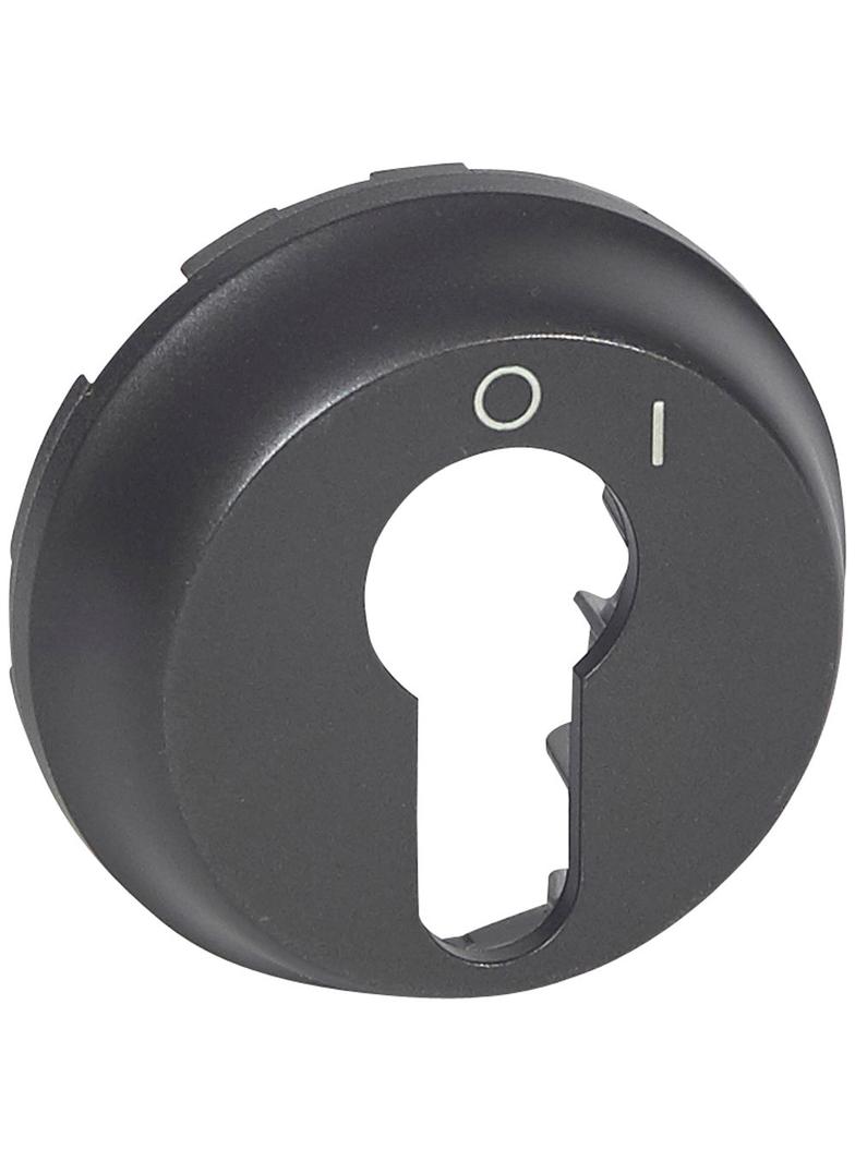 CELIANE - Plakietka łącznika 2-pozycyjnego Na klucz grafitowa, Legrand