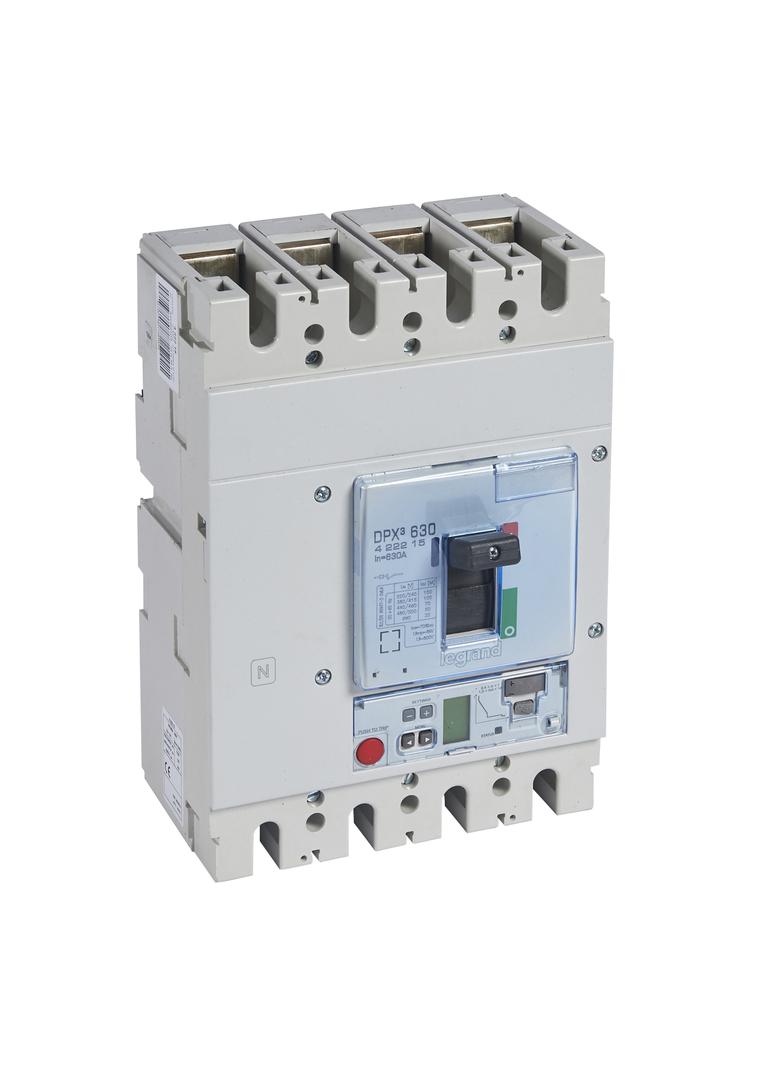 Wyłącznik DPX3 630 Sg+P 4P 630A 100Ka 422215 LEGRAND