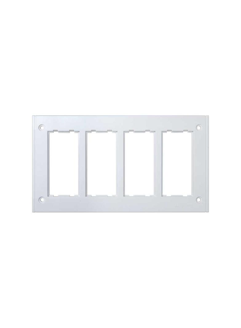 Simon Connect Ramka 4-modułowa do puszki SBM450 8x K45 czysta biel SBM402/9 KONTAKT