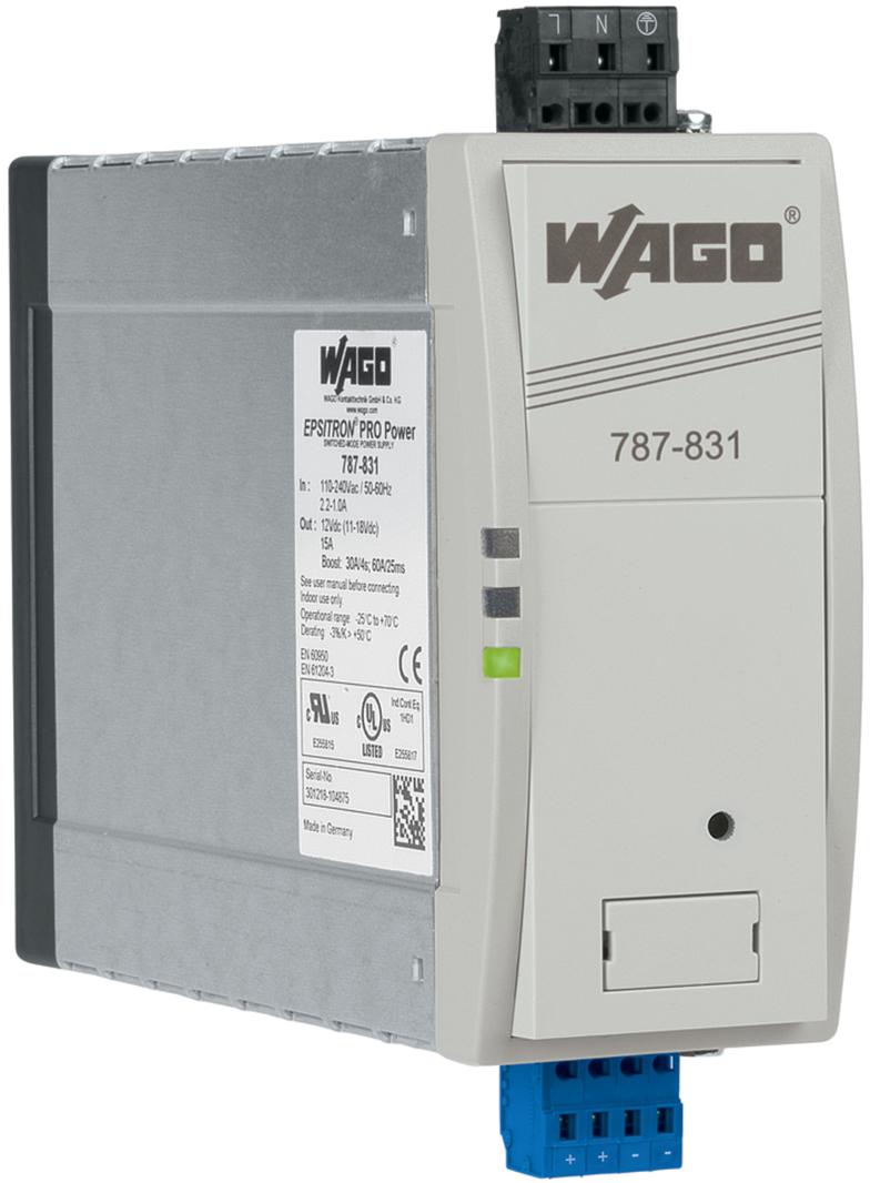 EPSITRON zasilacz PRO 230V / 12V 15A WAGO