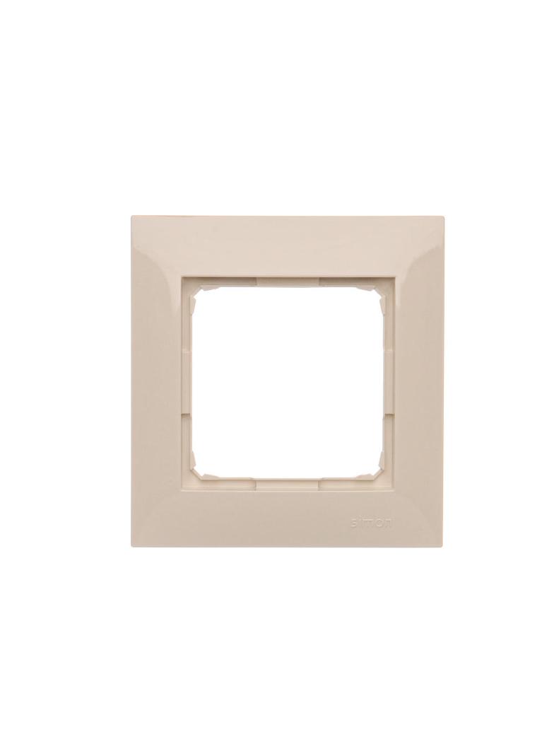 Simon 54 Premium Ramka 1-krotna PREMIUM IP20 / IP44 kremowy DR1/41 KONTAKT