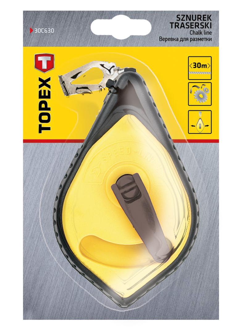 Sznurek traserski 30 m, plastikowa obudowa