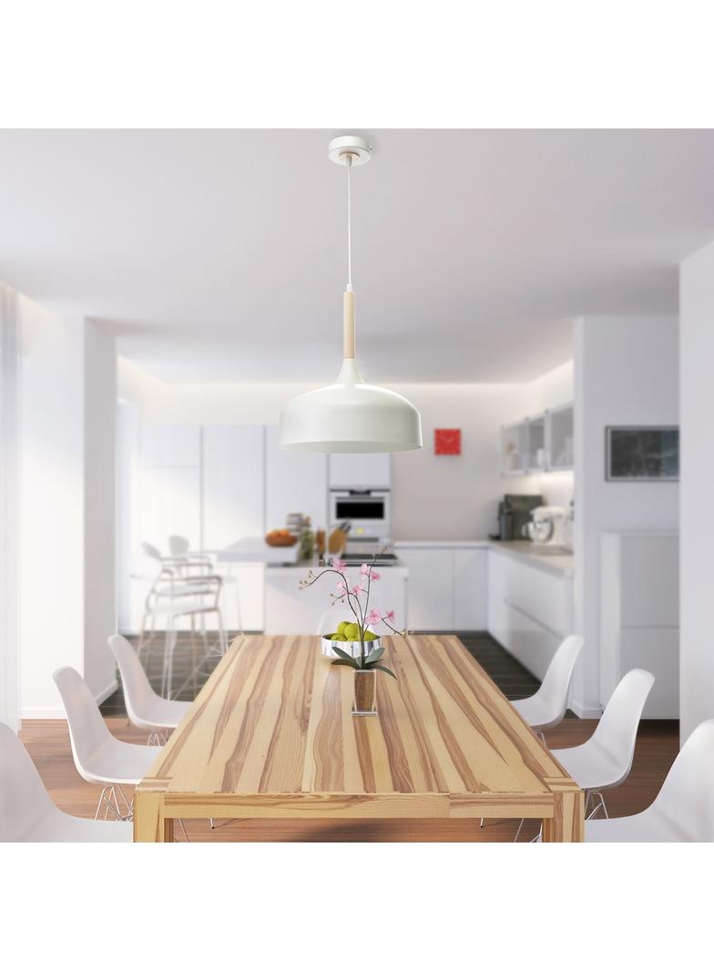 MILAGRO Lampa wisząca TAYLOR WHITE 1xE27 60W