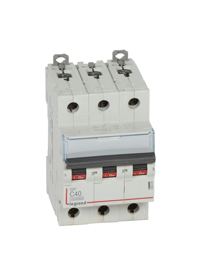 Wyłącznik Nadprądowy S 313 3P C40A 10000A DX3 409258 LEGRAND