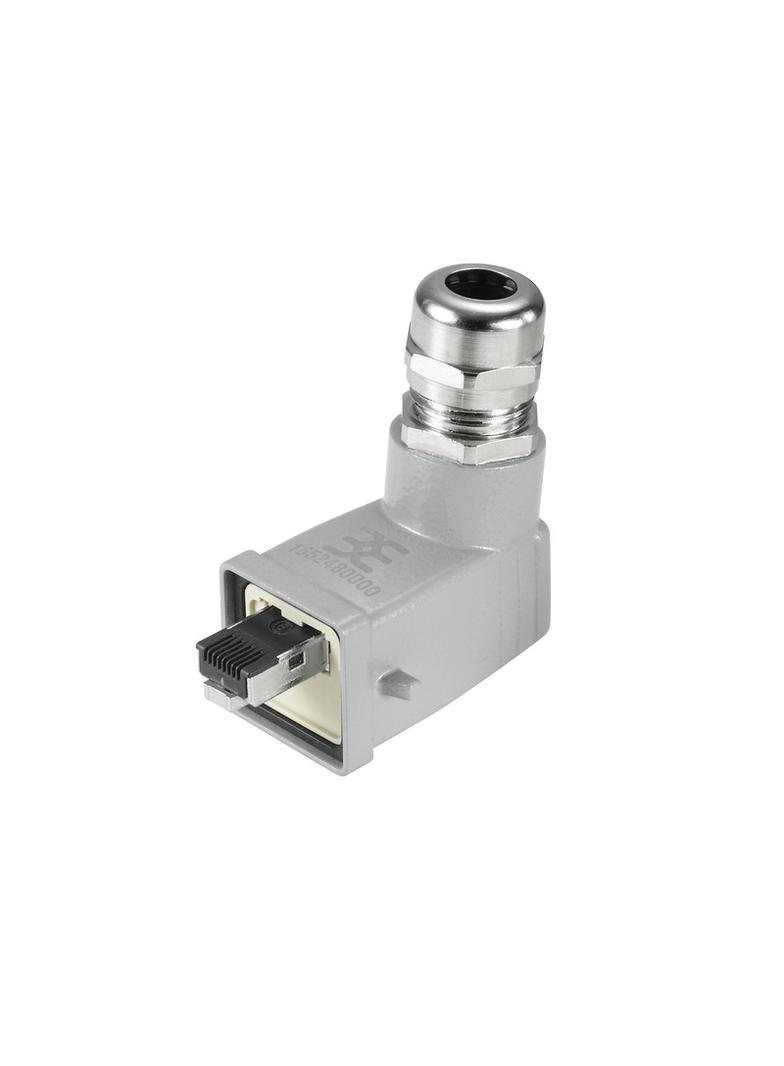 IE-PS-V05M-A-RJ45-FH Złącze wtykowe sieciowe modułowe, nr katalogowy 1077300000