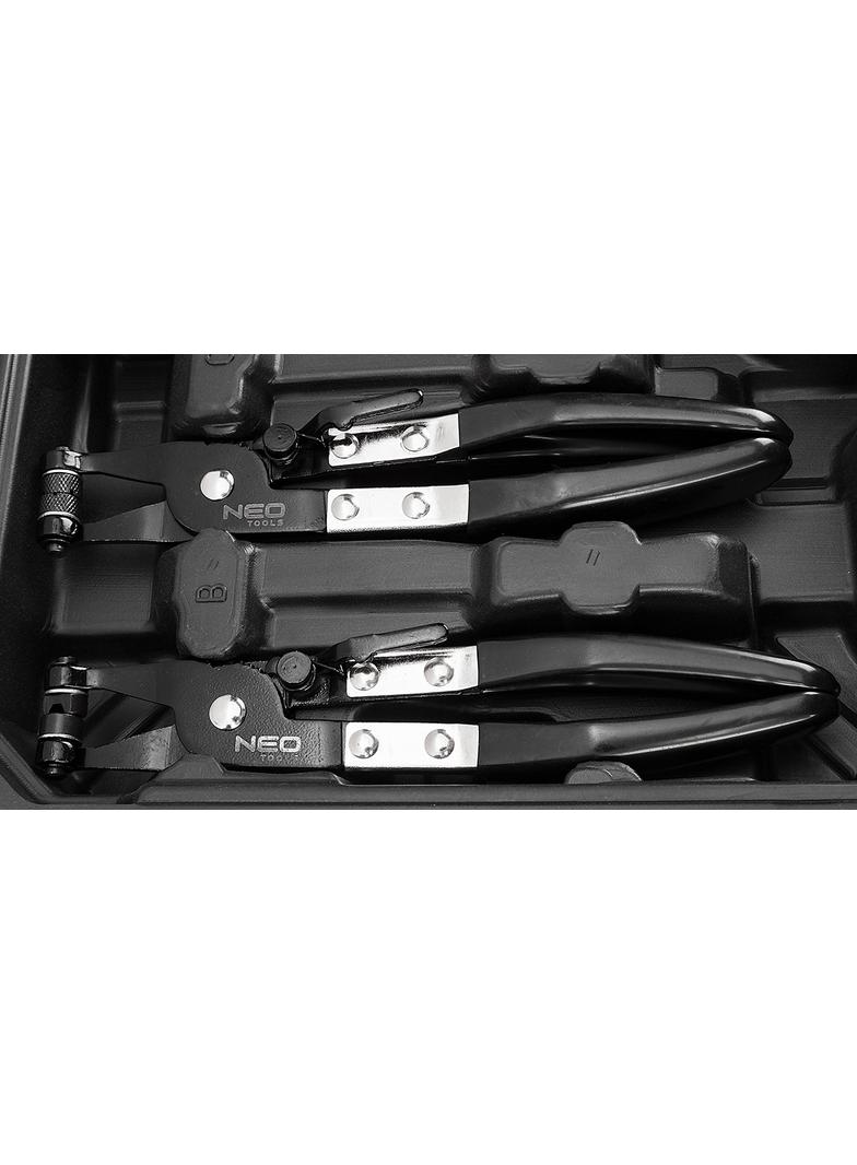 Szczypce do opasek zaciskowych, zestaw 9 szt.