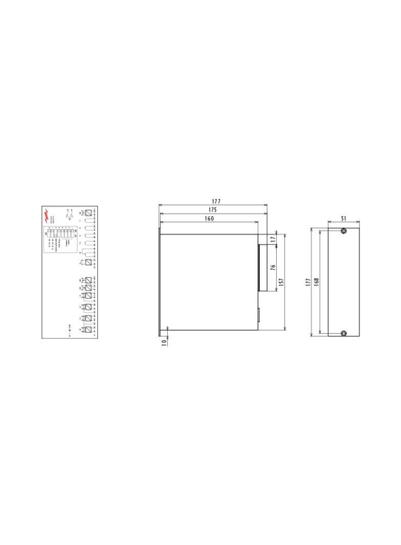 Wykrywacz łuku elektrycznego, DEHNshort (sensor punktowy) 230 V AC
