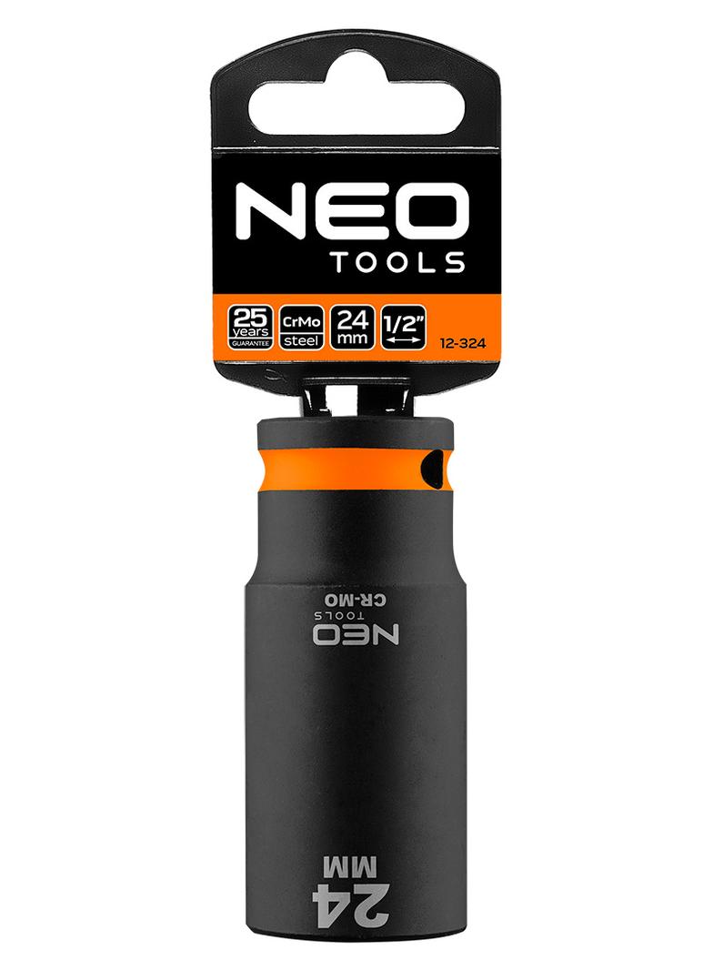 Nasadka udarowa 1/2'' długa 24x78mm Cr-Mo NEO GTX 12-324 GTX Poland