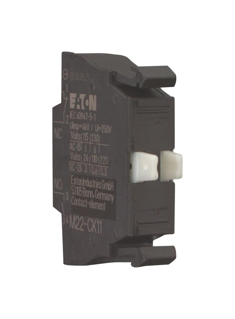 M22-CK11 Element stykowy 1Z 1R moc przód 107940 EATON