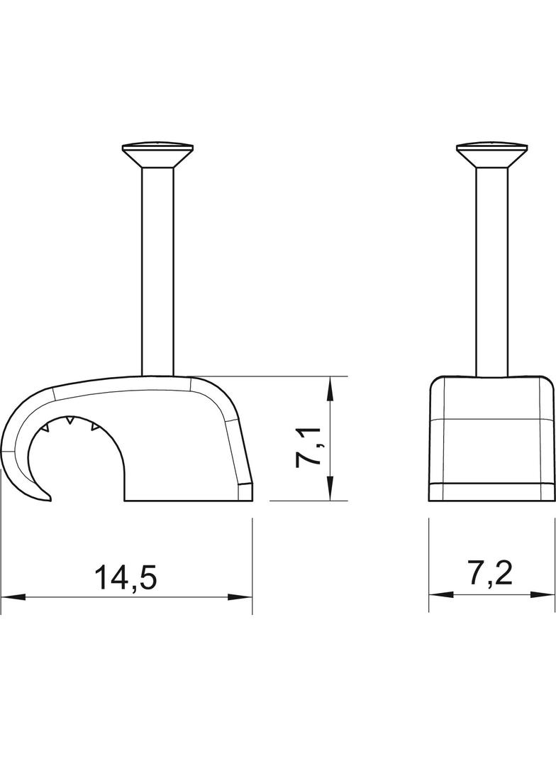 2025, KLIPSY Z GWINTEM 4-7MM B.