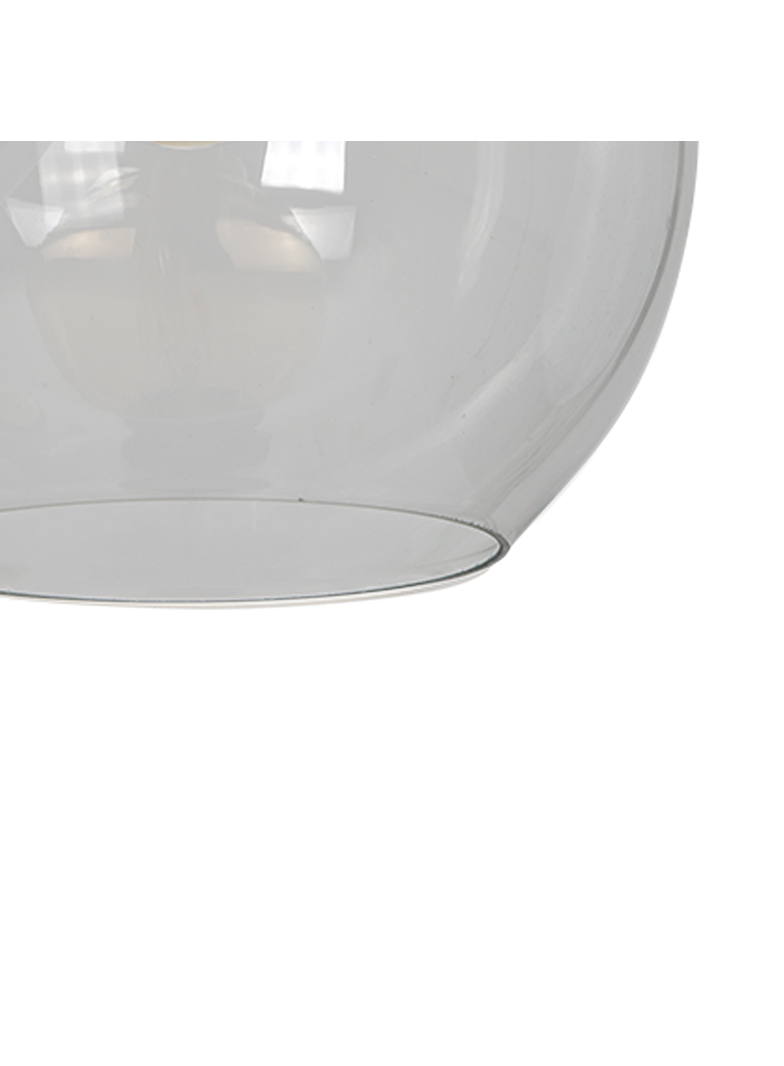 plafon Sofia Clear 3xE27 czarny MLP6586 Milagro