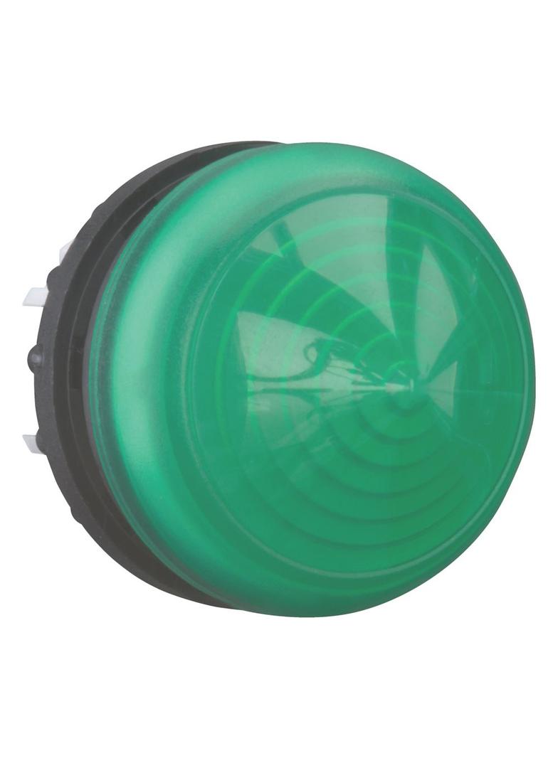 M22-LH-G Główka lampki sygnalizacyjnej 22mm wystająca zielona 216780 EATON