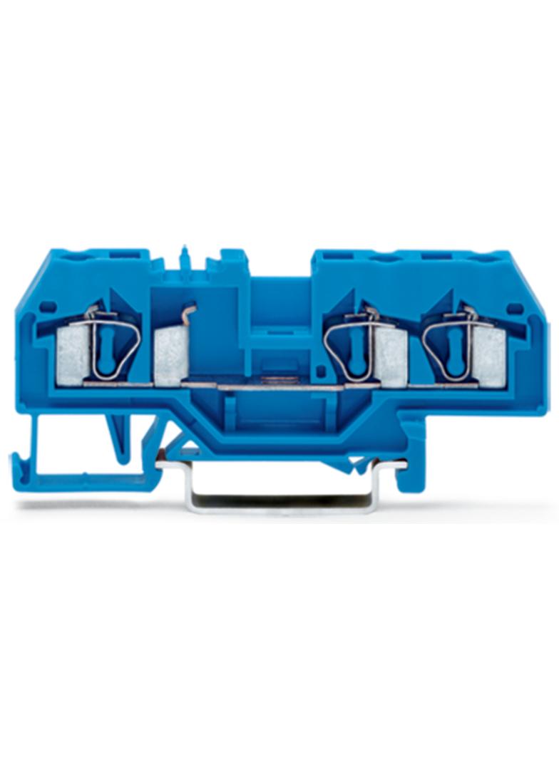 złączka 3-przewodowa 4 mm2 niebieska