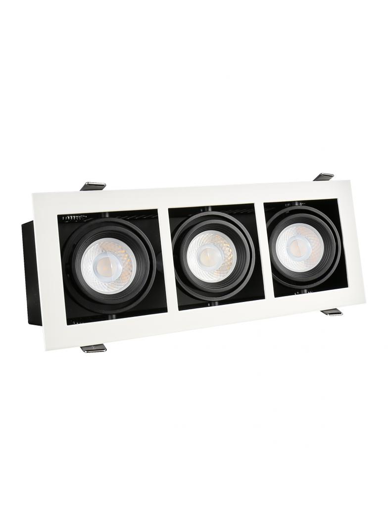 MODERN DAY MINI GU10 x3 white frame