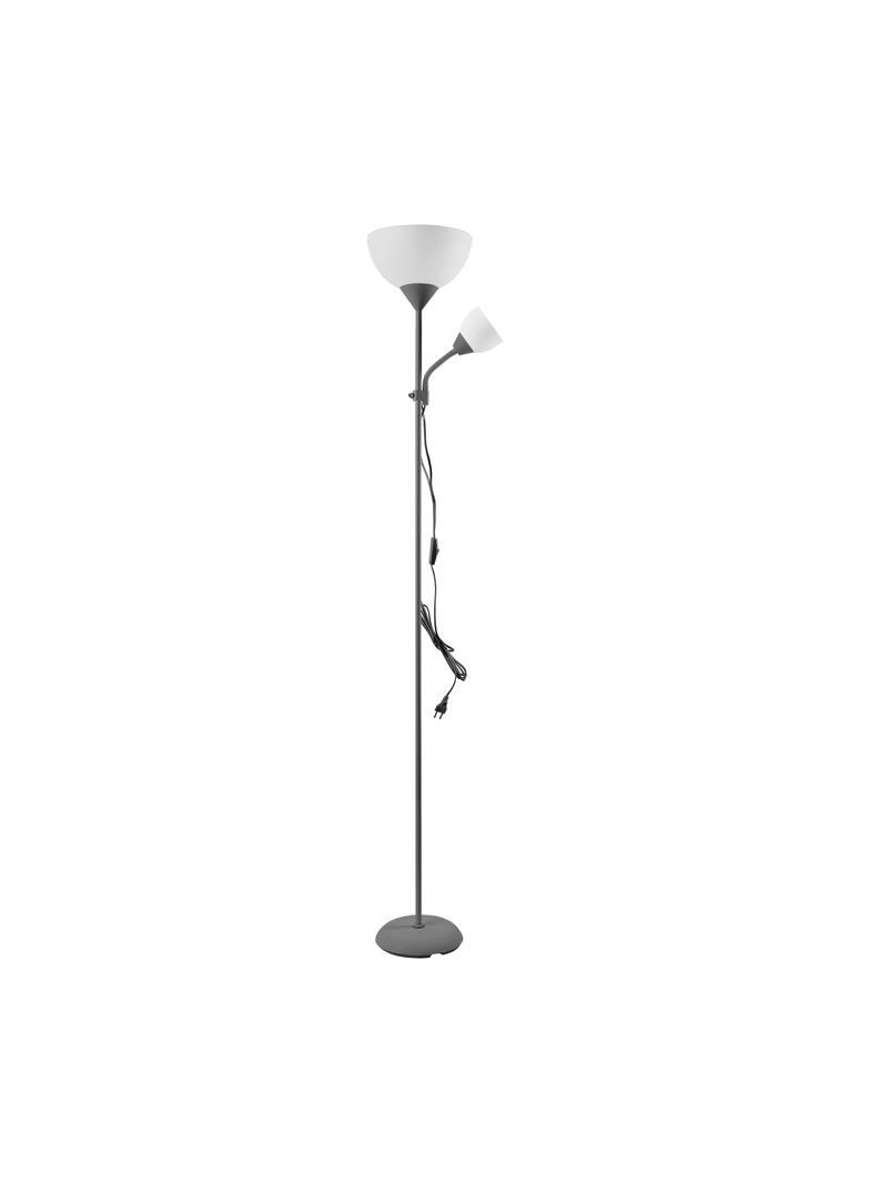 Lampa stojąca podłogowa URLAR 175 cm max 25W E27 max 25W E14 szara LS-2/G ORNO