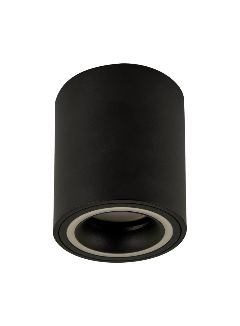 Oprawa sufitowa spot tuba czarna GU10 INDI 04046 IDEUS