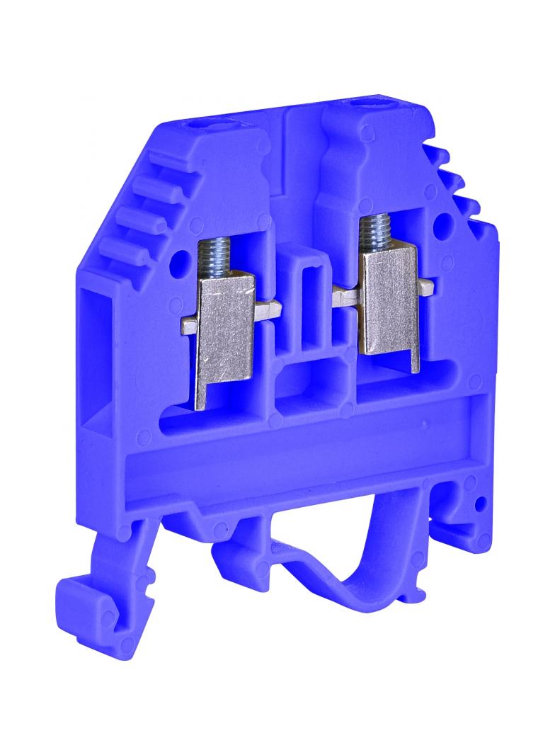 VSV 4 PA N ZŁĄCZKA GWINT.– BEZPIECZ., NEUTRALNA (NIEB.) - GNIAZDO