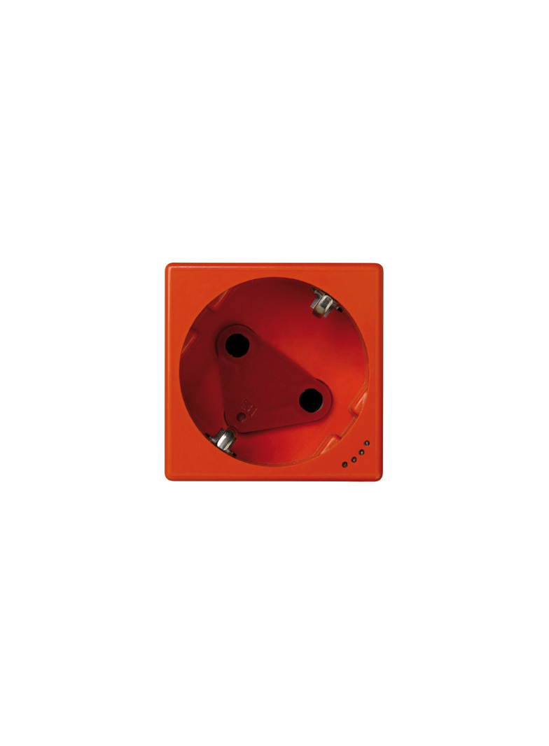 Simon CONNECT TSC-KLS01-7 Gniazdo K45 DATA z kluczem, schuko 16A/230V ,ze wskaźnikiem zasila